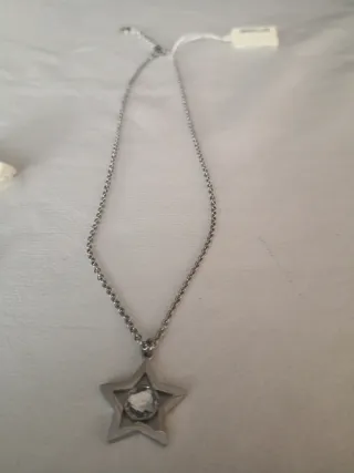 Conjunto Morellato Pendientes y Collar Estrella