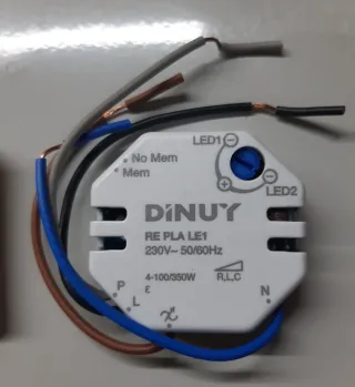 Regulador Dinuy RE PLA LE1 Lámparas LED