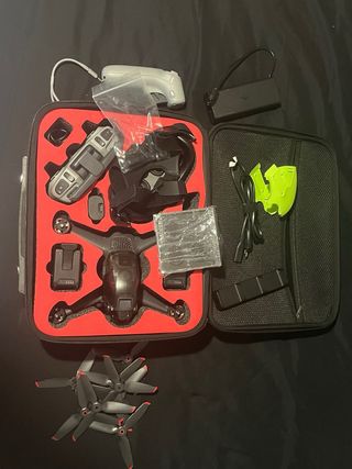 DJI FPV Negro Perfecto Estado Incluye todo