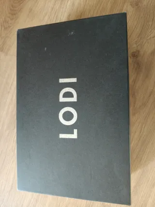 Zapatos Lodi Tacón ante Negro Talla 40