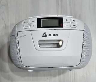 Reproductor CD y Cassette KLIM. Nuevo.