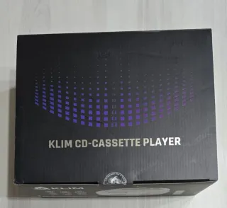 Reproductor CD y Cassette KLIM. Nuevo.