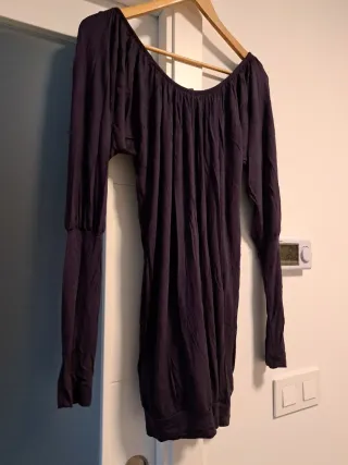 Camiseta Only manga larga morada talla M