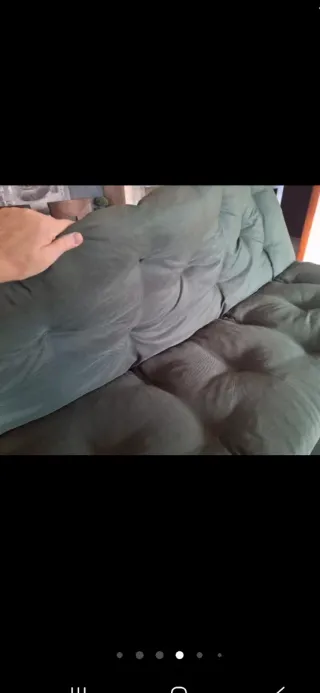 Cuscino per schienale da esterno 180x50x8 cm