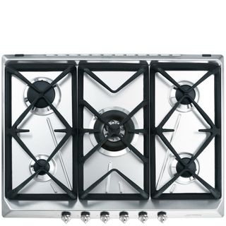 Encimera SMEG 5 quemadores. Modelo SRV576GH5