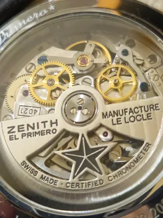 ZENITH EL PRIMERO CHRONOMASTER OPENHEARTH Full set