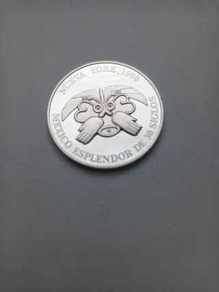 Moneda Plata Primera Casa de Moneda América