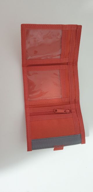 Cartera Roxy Beige y Roja