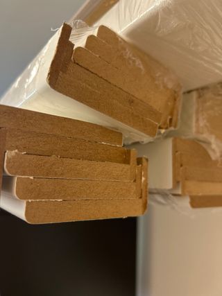 Molduras blancas para puertas