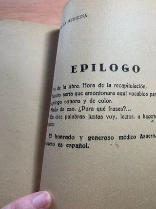 Dr. Asuero. Mago de la medicina. 1929