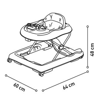 Andador BBEST evolutivo para bebé