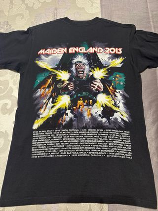 Camiseta Iron Maiden 2013