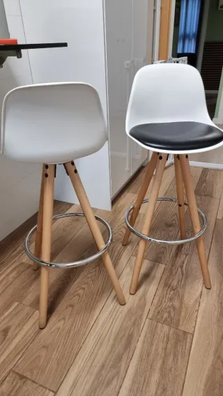 Juego de 2 Sillas de Cocina