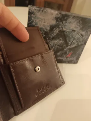 Portafogli Armata di Mare vera pelle