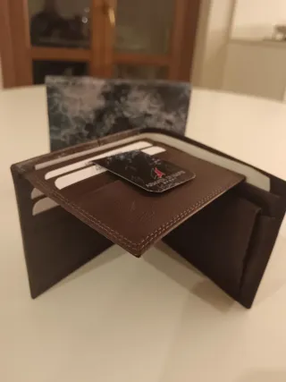 Portafogli Armata di Mare vera pelle