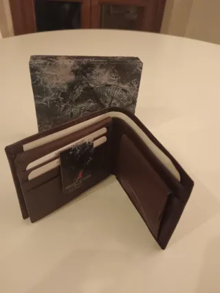 Portafogli Armata di Mare vera pelle