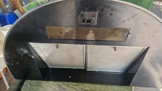 Campana de cocina negra