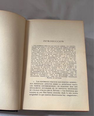Libro MAGNETISMO HIPNOTISMO  SUGESTION. 1934