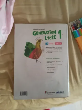 GENERATION LYCEE A1/A2 ELEVE+CD+DVD.
