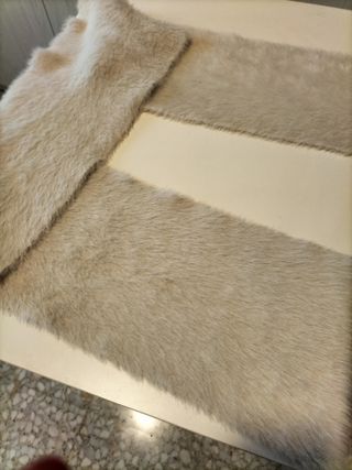 BUFANDA de SRA. BLANCA ELASTICA EFECTO PIEL