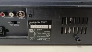 Panasonic NV-F70 HD VHS Grabadora Estéreo HI-FI