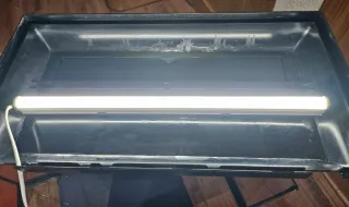 Acuario o Terrario AQUALED 70L con LED y termómetr