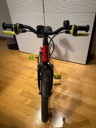 Bicicleta Btwin 16 Roja