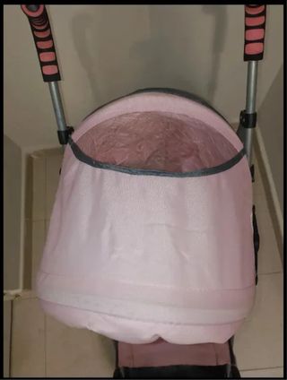 Silla de paseo Asalvo Baby color rosa