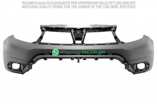 PARAGOLPES DELANTERO P/P C/AGUJERO SENSOR DACIA D