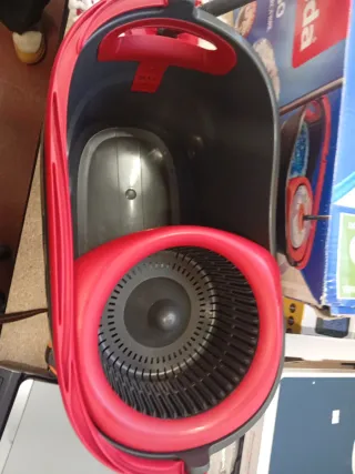 Cubo y Fregona Vileda Turbo 3en1 Microfibra