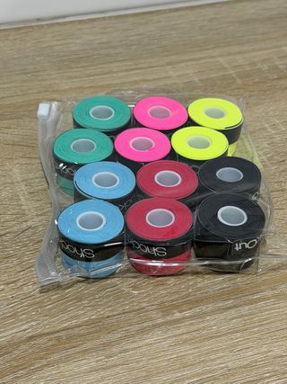 12 Overgrips Shockout Colores Surtidos