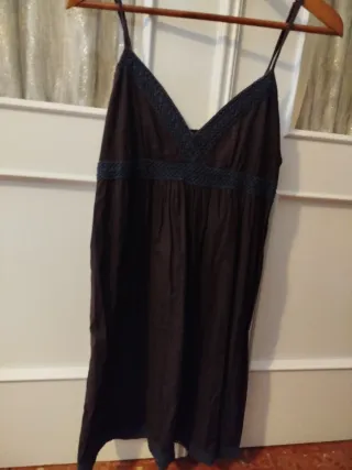 Vestido floral blanco y multicolor