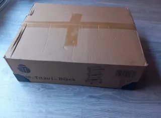 Carrello ausiliario a 3 livelli con ruote, nuovo, nero