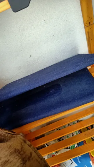 Lote 3 Butacas de cine sillas azul marino lonas