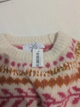 Jersey de lana con estampado