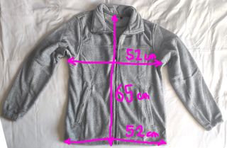 Lote 3 Chaquetas Polar Gris