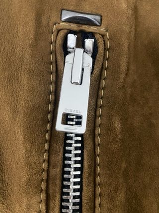 Chaqueta Piel Diesel Marrón