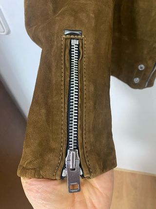 Chaqueta Piel Diesel Marrón