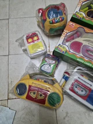 Lote 7 Radiocasetes Años 90 sin estrenar