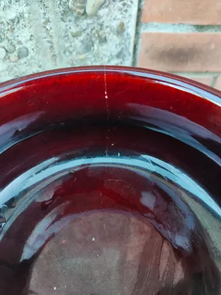 Pignatta in terracotta smaltata