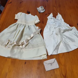 Conjunto Ropa Muñeca Antigua