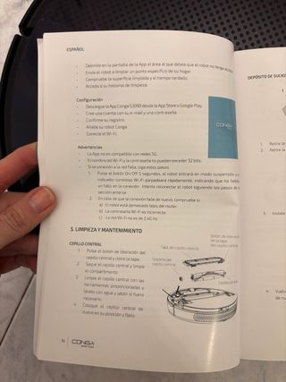 Aspiradora Cecotec Conga Wifi Fregadora