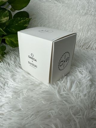 Omega x Swatch Speedmaster Moonwatch Blanco