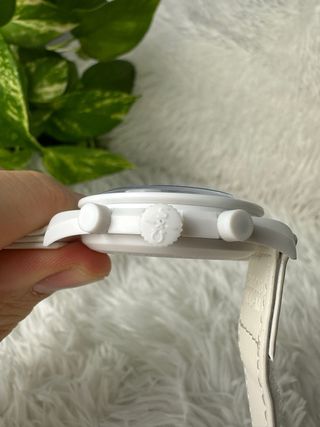 Omega x Swatch Speedmaster Moonwatch Blanco