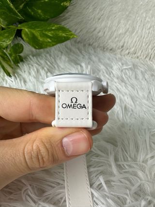 Omega x Swatch Speedmaster Moonwatch Blanco