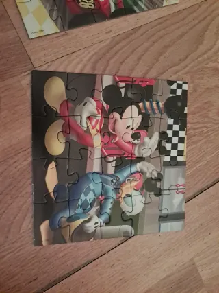Puzzle Progresivo Mickey y sus Amigos 4 Puzzles