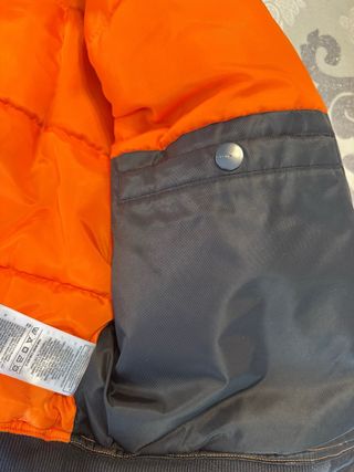 Chaqueta Bomber Adidas Negra y Blanca