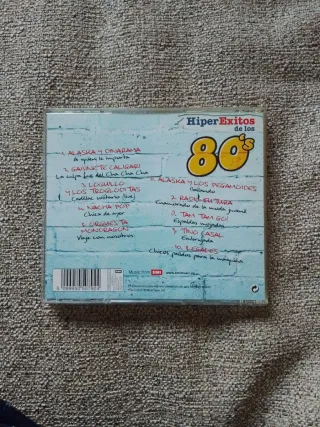 CD Hiper Éxitos 80's