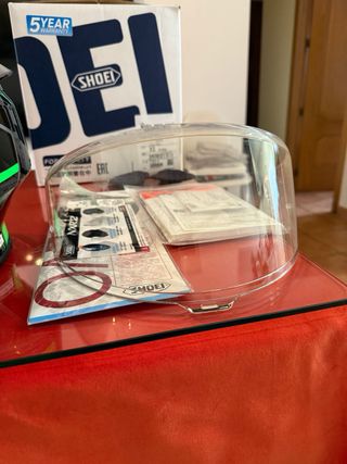 Casco Shoei NXR2 Prologue TC4 Verde/Negro/Plata