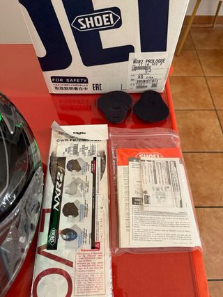 Casco Shoei NXR2 Prologue TC4 Verde/Negro/Plata